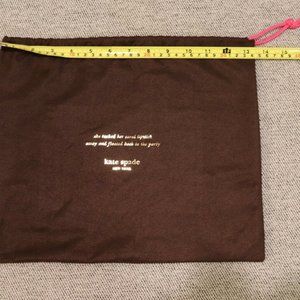 Kate Spade Drawstring Bag, Dust Gift Bag
